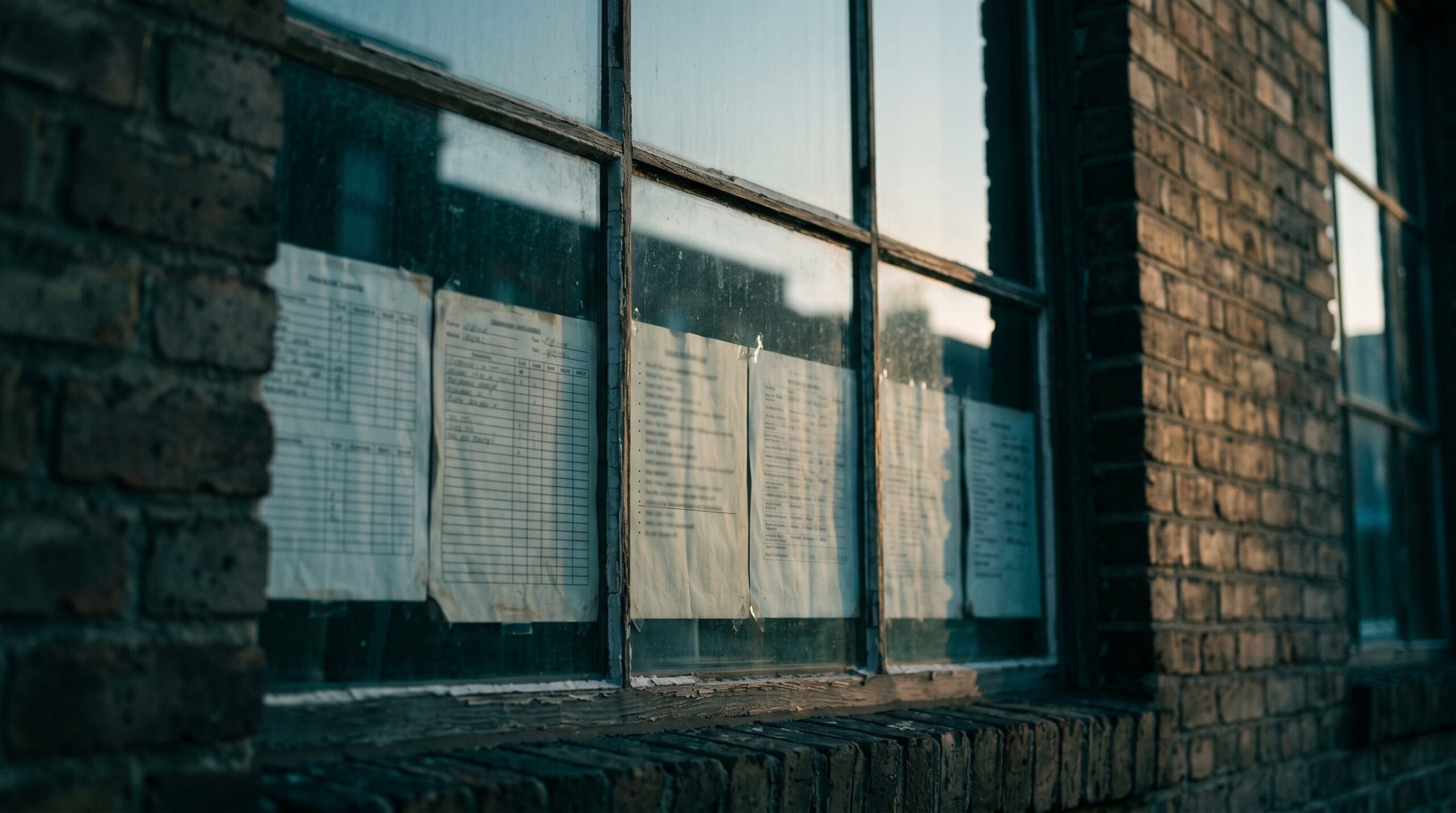 Documentary editorial photograph, blue-hour ambient, available light only, slight grain, cool cinematic grade, teal shadows a